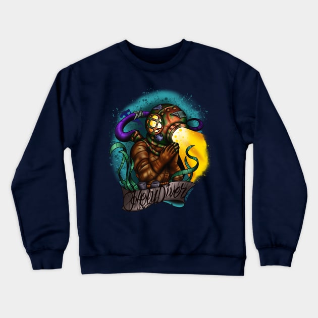 Holy Diver Crewneck Sweatshirt by Timwould